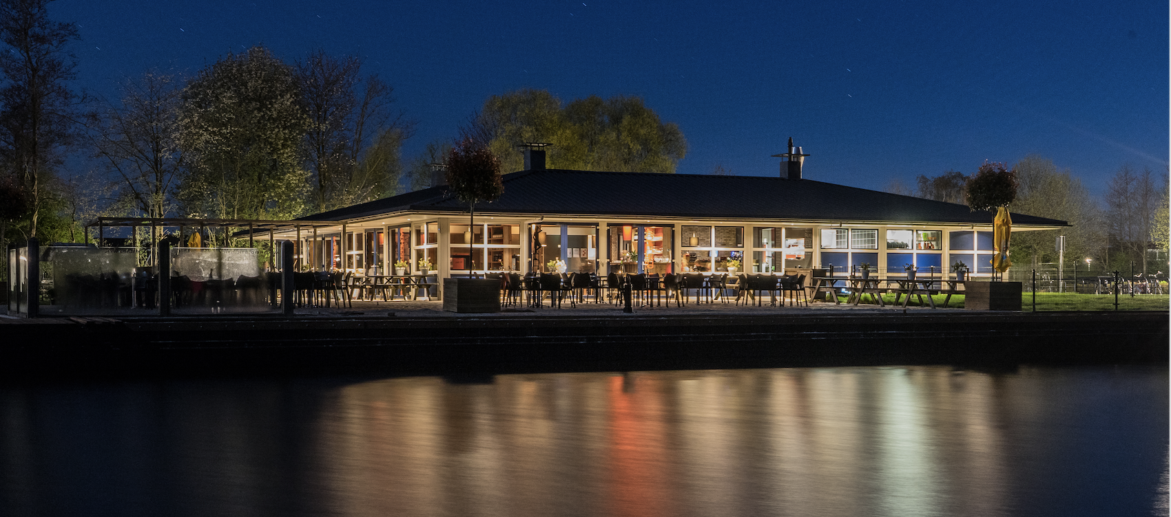Terasse am Slotersee Terasse am See